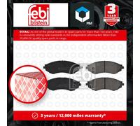 Febi Brake Pad Set - 16510
