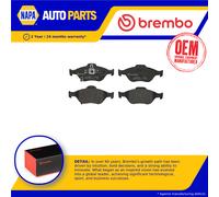 Brake Pads Set fits DAIHATSU CHARADE Mk8 1.33 Front 2011 on 1NR-FE Brembo New