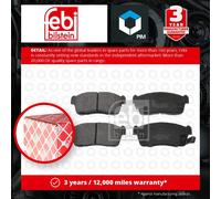 Brake Pads Set fits DAIHATSU COPEN L88, L880 7 Front 03 to 12 JB-DET 04465B1020