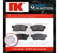 Brake Pads Set fits DAIHATSU SIRION M3 1.0 Front 05 to 10 NK 04465B1010 Quality