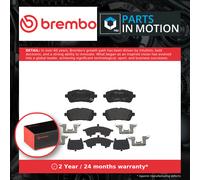 Brake Pads Set fits DAIHATSU SIRION M3 1.0 Front 2007 on 1KR-FE Brembo Quality