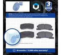 Brake Pads Set fits PERODUA KENARI L9 1.0 Front 00 to 09 EJ-DE Blue Print New