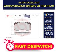 Brake Pads Set fits DODGE CHALLENGER SRT8 6.4 Front 2011 on Brembo 107859842 New