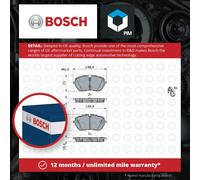 4x BOSCH 0 986 494 946 Brake Pad Set Front Fits Peugeot 508 2.0 BlueHDI 160