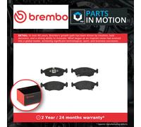 Brake Pads Set fits FIAT 500 312 1.2 Front 2017 on 169A4.000 Brembo Quality New