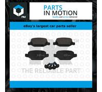 Brake Pads Set fits FIAT PANDA 169AXE1B 1.4 Rear 06 to 11 NK 71752988 77362270