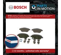 Brake Pads Set fits FIAT 500L 199LYD1B 1.6D Front 12 to 17 199B5.000 Bosch New