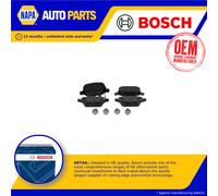 Brake Pads Set fits FIAT 500L 199LYC1B 9 Rear 12 to 18 Bosch K0077366456 Quality
