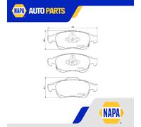 Brake Pads Set fits FIAT 500X 1.4 Front 2014 on Brembo 0000077367213 77367213