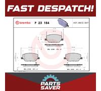 Brake Pads Set fits FIAT 500X 334AXA1B 1.6D Front 2014 on Brembo 00K2AMV3886AB