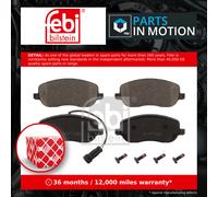 Brake Pads Set Front 16854 Febi 77363627 24294 Genuine Top Quality Guaranteed