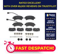 Brake Pads Set fits FIAT DUCATO 250 2.3D Rear 2006 on Brembo 77367094 77368453