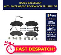 Brake Pads Set fits FIAT DUCATO 250 3.0 Front 2009 on Brembo 155253629 Quality