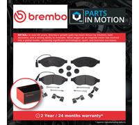 Brake Pads Set fits FIAT DUCATO 250 3.0 Front 2009 on Brembo 71770026 77364014