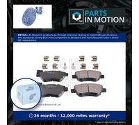 Brake Pads Set fits FIAT LINEA 1.4 Front 2007 on 350A1.000 Blue Print 71770098