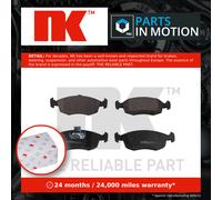 NK Brake Pads Set Front 222362 - Fits Fiat Doblo, Punto, Palio, Siena - 71738151/71738152