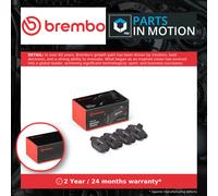 Brake Pads Set fits FIAT PANDA 169AXA1A 1.1 Front 2003 on 187A1.000 Brembo New