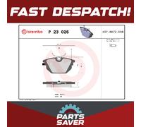 Brake Pads Set fits FIAT PUNTO 176, 176 GT Rear 1.2 1.4 1.6 93 to 00 Brembo New