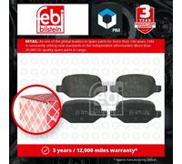 Brake Pads Set Rear 16370 Febi 1618111480 68088919AA 68088919AB 71752988 23661