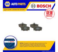 Brake Pads Set fits FIAT TIPO 160 Front 87 to 95 With ABS Bosch 4434879 5888147