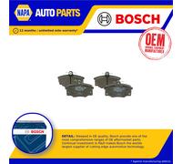 Brake Pads Set fits FIAT UNO 146 Front 85 to 00 Automatic Transmission Bosch New