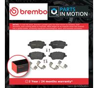 Brake Pads Set fits FORD B-MAX 1.4 Front 2012 on Brembo 1751951 MEMV5J2K021A2A
