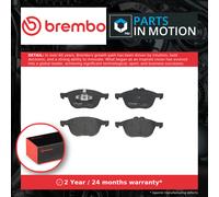 Brake Pads Set fits FORD ECOSPORT TDCi 1.5D Front 2017 on Brembo 1797211 2048661