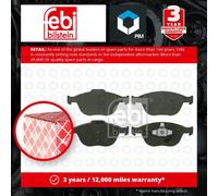 Brake Pads Set fits FORD FIESTA Mk5 ST150 2.0 Front 05 to 08 N4JB 1359884 Febi