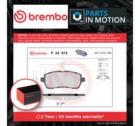 Brake Pads Set fits FORD FIESTA Mk6, Mk6 ST 1.6 Front 2008 on Brembo 1550219 New