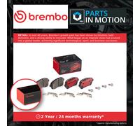 Brake Pads Set fits FORD FIESTA Mk6 TDCi 1.6D Front 2008 on Brembo 1550219 New