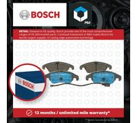 Bosch BP1378 - Brake Pads Car Front Axle - Bosch Quality - Reduced Noise and Dust - ECE-R90 Certified - Copper-Free - 1 Set of 4 Pads