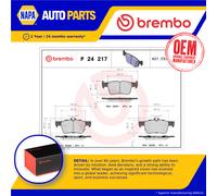 Brake Pads Set fits FORD FOCUS Mk4 1.5D Rear 2018 on Brembo 2209329 2247444 New