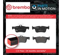 Brake Pads Set fits FORD GALAXY 2.0 Rear 2015 on Brembo 2209329 2247444 2367295
