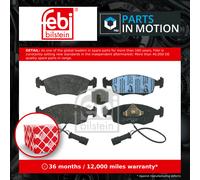 FEBI BILSTEIN 16022 Brake pad set