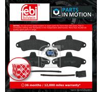 Brake pads Rear Axle 16159 FEBI BILSTEIN for FORD MONDEO Turnier MONDEO Mk II