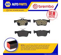 Brake Pads Set fits FORD MONDEO Mk5 2.5 Rear 2015 on S7CB Brembo 2018449 5181857