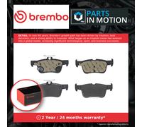 Brake Pads Set fits FORD MONDEO Mk5 TDCi 2.0D Rear 2014 on Brembo 5181858 New