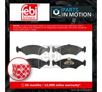 FEBI BILSTEIN 16040 Brake pad set