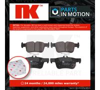 Brake Pads Set fits FORD MONDEO 2.0D Rear 2014 on NK 2018449 5302023 2110582 New