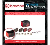 Brake Pads Set fits FORD S-MAX TDCi 2.0D Rear 06 to 14 Brembo 1438867 1445214