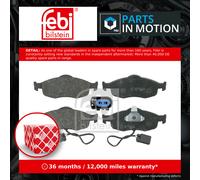 Brake Pads Set fits FORD SCORPIO Mk2 2.9 Front 95 to 98 BRG 1073732 93BB2K021DC