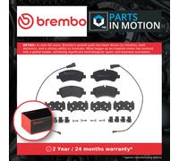 Brake Pads Set fits FORD TOURNEO CUSTOM V362 2.0D Rear 2015 on Brembo 1916327