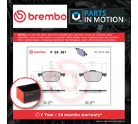 Brake Pads Set fits FORD TRANSIT CONNECT 1.5D Front 2019 on Brembo 1223682 New