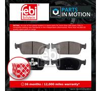 Brake Pads Set Front 116226 Febi 1775091 2005900 2039733 2253406 5181461 Quality