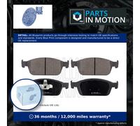 Brake Pads Set fits FORD KUGA 2.0D Front 2012 on Blue Print 1775091 2005900 New