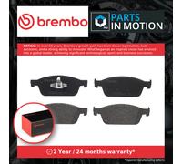 Brake Pads Set fits FORD TRANSIT CONNECT V408 1.0 Front 2013 on Brembo 1882108