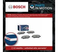Brake Pads Set fits FORD TRANSIT COURIER 1.5D Front 2014 on Bosch AY112K021CA