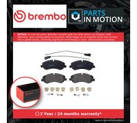 Brake Pads Set fits FORD TRANSIT CUSTOM V362 1.0 Front 2020 on M1FA Brembo New