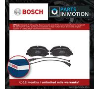 Brake Pads Set fits FORD TOURNEO CUSTOM V362 2.0D Front 16 to 17 Genuine Bosch