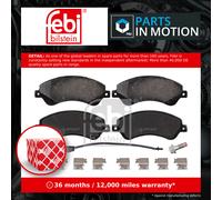 Febi Bilstein 16673 Disc Brake Brake Pad Set Fits Ford Transit Tourneo 2.2 TDCi